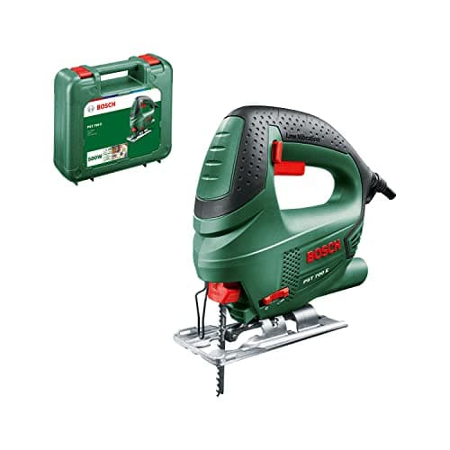 Bosch Home and Garden Scie sauteuse Bosch - PST 700 E ReadyToSaw (Profondeur de coupe 70mm, 500W, livrée avec coffret de rangement SystemBox)