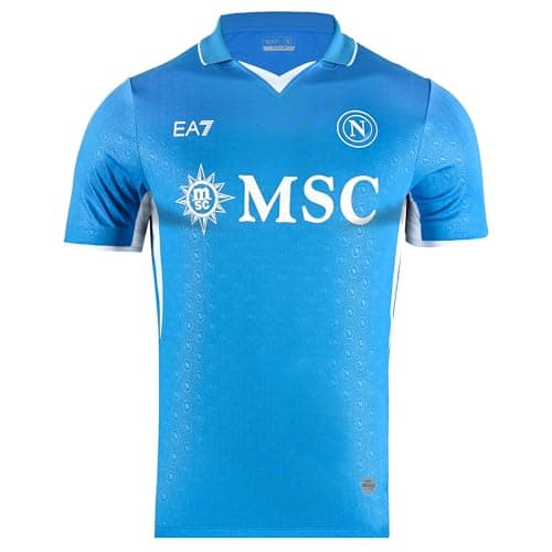 SSC Napoli Maglia Gara Home Ea7 T-Shirt, XL