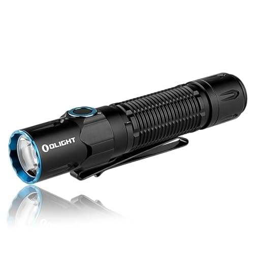 OLIGHT Warrior 3S Lampe de Poche Led Ultra Puissante 2300 Lumens 300M Torche Rechargeable Tactique IPX8, avec Capteur de Proximité Double Interrupteur Charge USB Pour Camping Randonnée Urgence