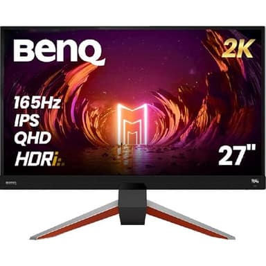 BenQ MOBIUZ EX2710Q Écran Gaming (27 Pouces, IPS, 1440P 165 Hz 1ms HDR 400, FreeSync Premium, 144 Hz compatible)