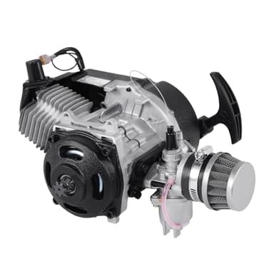 Samger 49cc Moteur 2 Temps Moteur Mini Pullstart Carburateur Filtre À Air Tête Dirt Bike Quad Pocket Bike
