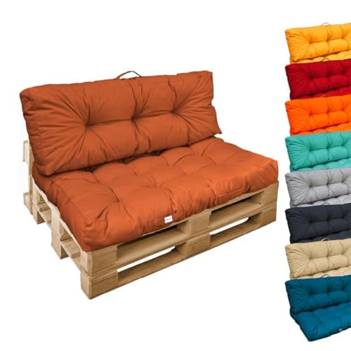 Linxor - Kit de Coussins pour Palette capitonnés - Plusieurs Coloris