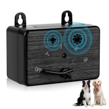 Dispositif anti - aboiement canin, contrôle ultrasonique des aboiements avec 3 modes, dispositif de dissuasion des aboiements canins de 50 pieds, silencieux d'aboiement canin intérieur et extérieur 1