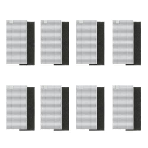 C-U Lot de 8 accessoires de filtre Hepa pour Lefant M1 Robot Aspirateur Lave-Vaisseau