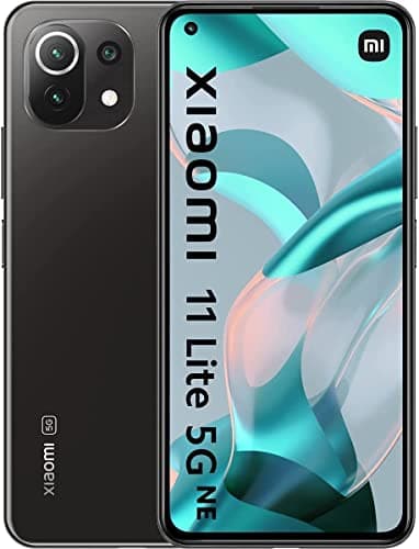 Xiaomi 11 Lite 5G NE Smartphone,8GB RAM+128GB ROM, 6.55” FHD+ AMOLED DotDisplay,Dual Sim, Qualcomm Snapdragon 778G, Triple Caméra 64MP (8GB+128GB,Noir)