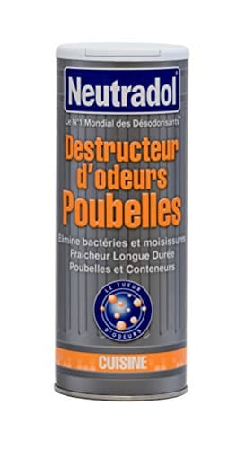 Neutradol - Destructeur d'Odeurs en Poudre pour Poubelles 350 g