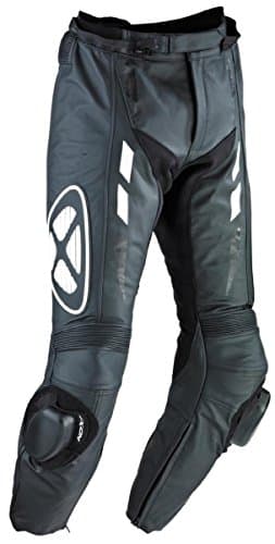 Ixon - Addict Pant Pantalon Cuir Homme Noir/Blanc - Taille : 2Xl