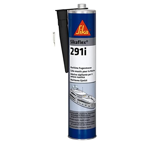 Sikaflex 291i, Colle-mastic multi-usage spécial marine, 300ml, Noir