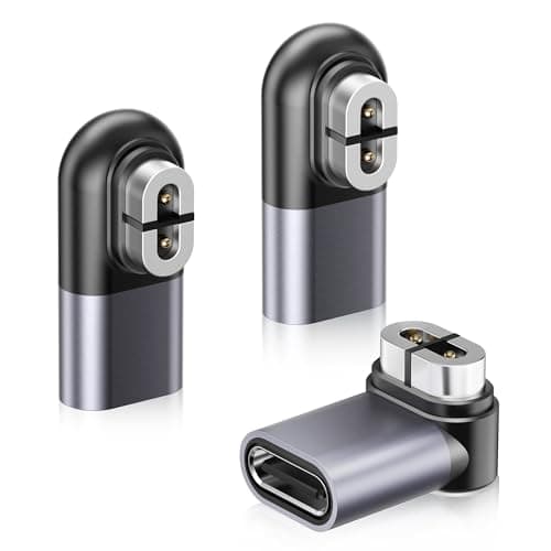 RUXELY Adaptateur de Chargeur pour Shokz 3Pack,Remplacement du Câble de Charge Shokz,Connecteur de Chargeur Magnétique USB C pour Aftershokz Aeropex AS800,Openrun Pro Mini,Open Run S803,OpenComm 2/UC