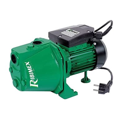 Ribiland 1314 - Pompe à Eau de Surface Auto-amorçante - 970 Watts - Débit de 40 l/min - Vert