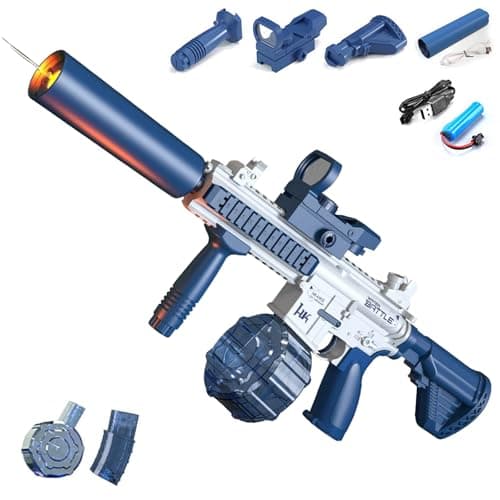 Pistolet à Eau électrique pour Enfants Adultes,Pistolets à Eau pour Enfant,Water Gun,pour L'extérieur,la Piscine,L'été,Jardin,Plage Fête D'été