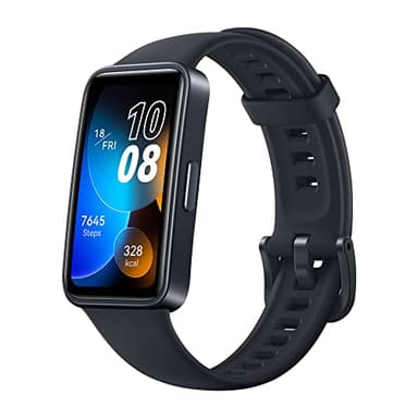 HUAWEI Band 8 Montre Connectée,Écran Tactile sans Bordure,Suivi du Sommeil,100+ Modes d'entrainement,Charge Rapide,Longue durée,10000+Cadrans au Choix,Étanche,Compatible avec iPhone et Android,Noir