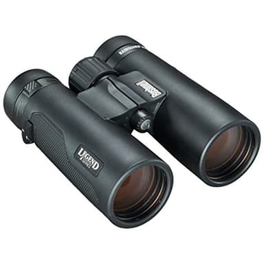 BUSHNELL - Jumelle pour Adultes - Legend E - Series - 10x42 - Vision Nette et Lumineuse - Robuste - Etanches - Prisme en Toit - 197104, Noir