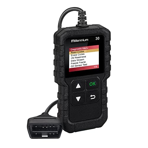 LAUNCH M30 OBD2 Diagnostic Car Fault Reader avec toutes les fonctions OBD2 menu français, Scanner DTC moteur pour tous les protocoles OBD II/EOBD Lire les codes d'erreur Effacer Mise à jour gratuite