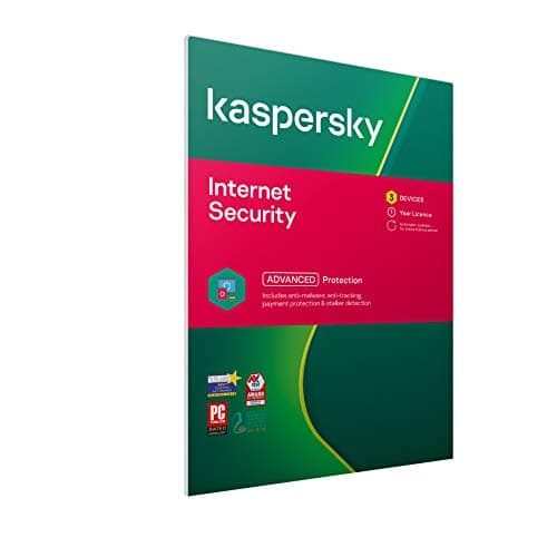 Kaspersky Internet Security 2018 - 3 Postes / 1 An (FFP) Code d'activation dans un emballage d'ouverture facile, Certifié