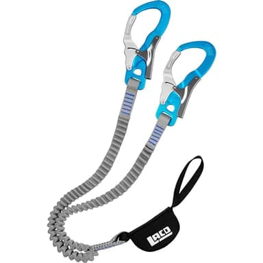 LACD Universal Ultimate 3.0 Ferrata Kit d'escalade Bleu Taille unique