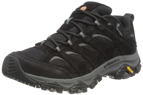Merrell Homme Moab 3 GTX Chaussures de randonnée, Noir Gris, 43 EU