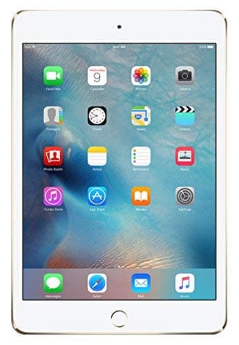 Fin-2015 Apple iPad Mini 4 (7.9-pouces, Wi-Fi + Cellulaire, 16Go) - Or (Reconditionné)