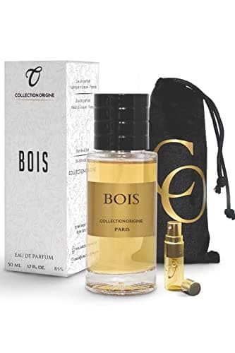 BOIS (2022) I Collection Originale - Extrait de Parfum GÉNÉRIQUE 50 ml + Vaporisateur de Poche et Pochette Velours OFFERTS - Haut de Gamme - pour HOMME