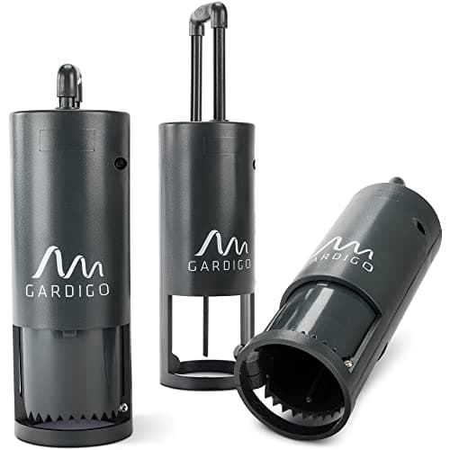 GARDIGO® Piège à Campagnols et Taupes - Pack de 3 | Piège Anti-Rongeurs Solution Réutilisable pour Votre Terrain | Protection Efficace Contre Rats, Souris et Autres Nuisibles