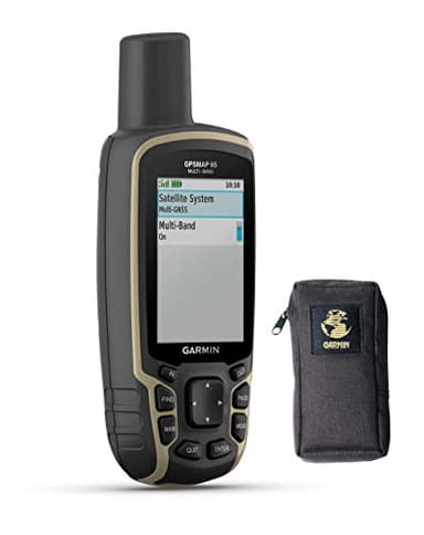 Garmin 010-02451-01 GPSMAP 65 - Appareil de Navigation Portable Extérieur GPS avec Mallette de Transport
