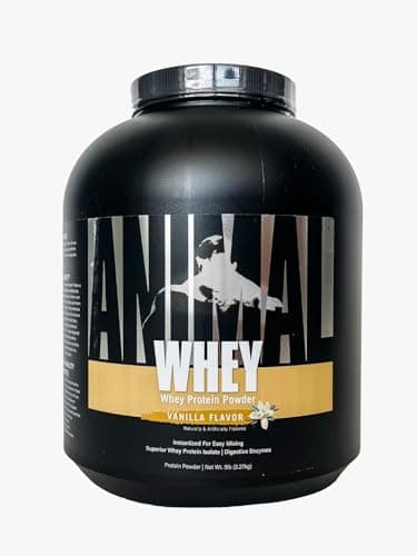Universal Nutrition, ANIMAL Whey Protein Powder, saveur vanille, 2,3 kg
