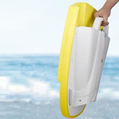 Scooter sous-Marin Portable De 300 Watts, Ponton Aquatique De 5 Km/H avec Batterie Et Double Moteur D'EntraîNement à La Nage pour Les Jeux Aquatiques, La Flottaison Et La PlongéE,BatteryX1