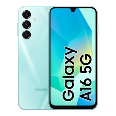 Samsung Galaxy A16 5G 128 Go, Smartphone Android déverrouillé, écran 6,7", batterie 5000 mAh, Turquoise, Version FR
