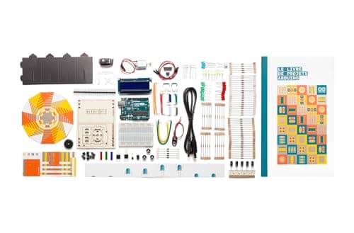 Arduino Official Starter Kit for Beginners [K020007] (Manuel en Français) - Kit Complet pour Apprendre l'électronique et la Programmation, idéal pour débutants.
