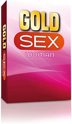Gold Sex Woman - 10 gélules | Stimulant Sexual Aphrodisiaque Puissant pour Femmes | Augmentation du désir et de la libido | Sensations et Orgasmes Intenses | Effets rapides et Puissants