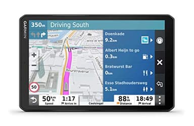 Garmin dēzl LGV800 MT-S – LKW-Navi mit 8“ (20,3cm) HD-Touchdisplay & vorinstallierten 3D-EU-Navigationskarten. Live Traffic Verkehrsinfo, Multimedia-System, LKW-Routing, Warnhinweise, Parkplatz-Finder
