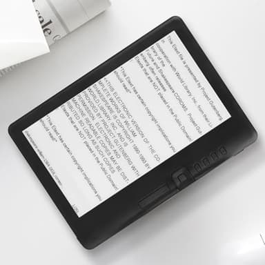 HpLive Liseuse e-book portable de 7 ", avec écran 800 x 480, rétroéclairage intégré, prise en charge de la carte TF pour les adultes (512 m + 16 Go)