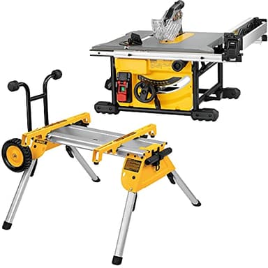 Dewalt DWE7485-QS Scie à table 210mm - 1850W + Piètement DE7400