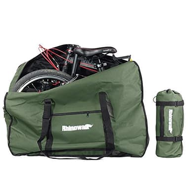 Selighting Sac de Transport Vélo Sac de Roue Imperméable Housse de Transport pour Vélo Pliant 20 Pouces (Vert)
