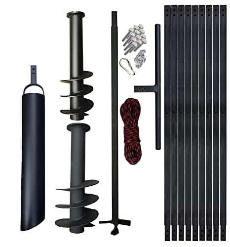 PWSAM Nouveau foret pour puits 10 m 145 + 180 mm avec plunscher 110 mm