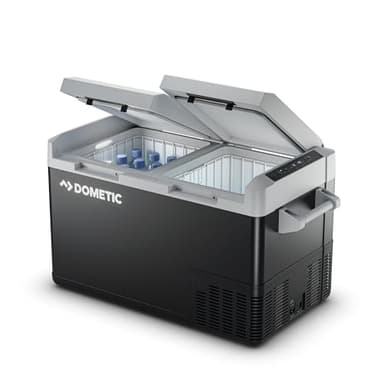 Dometic CFF 70DZ Glacière à compresseur portable à deux zones, 70 l, refroidissement jusqu'à -18 °C, avec protection de la batterie