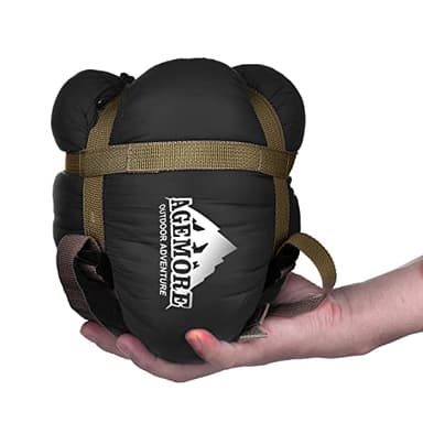 Sac de couchage rectangulaire ultra léger pour temps chaud,idéal pour le camping, la randonnée et la randonnée – Convient pour les enfants, les adolescents et les adultes – Printemps, été et automne