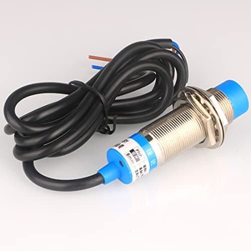 Gebildet 8mm Capteur de Proximité Inductif, Détectant Le Capteur d'approche de Distance, Commutateur de Proximité du Cylindre (Normalement Ouvert) DC 6-36V 300mA 3 Fils LJ18A3-8-Z/BY (Diamètre 18mm)