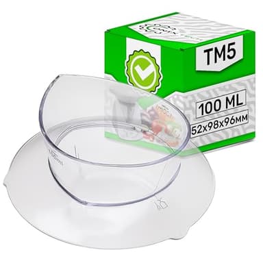 Bouchon de 100 ml de Robot Cuisine pour Vorwerk Thermomix TM5 - Garantie de 5 Ans - ONIX TECH