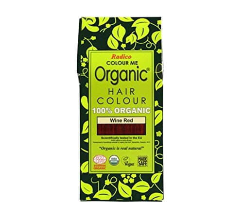 RADICO Coloration pour cheveux biologique - Colour Me Organic - Couleur - Vin rouge - Wine red - 100g