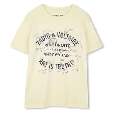 Zadig & Voltaire X60367 Short Sleeve T-Shirt 10 Years