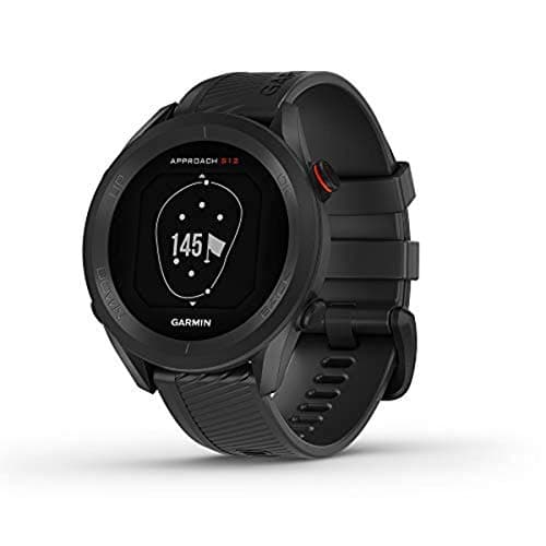 Garmin Approach S12 Montre de Golf GPS Facile à Utiliser, Plus de 42 000 Parcours préchargés, Noir, 010-02472-00