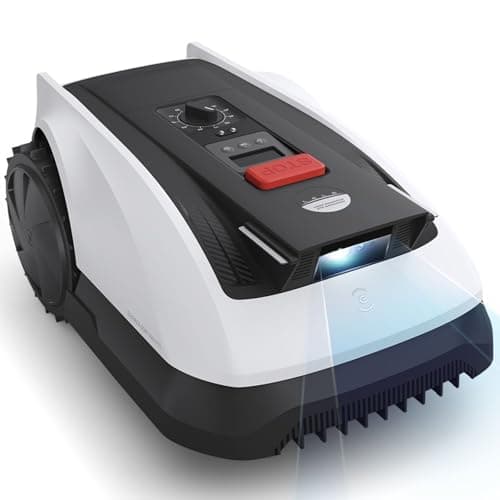 ECOVACS Goat O800 RTK Robot Tondeuse sans Fil périphérique 800 m², RTK+Vision Améliorée par Lidar, Cartographie Automatique, Passages étroits jusqu'à 0,7 m, Tonte précise des Bordures, Pente 45%
