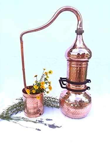 ALAMBIQUES À COLONNE POUR HUILES ESSENTIELLES. Toutes les tailles (3 Litres)