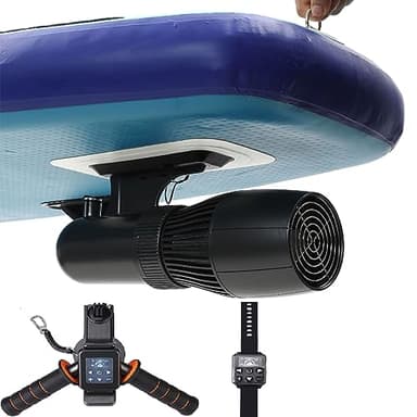 UPIKIT Propulseur sous-Marin, Scooter sous-Marin 500 W adapté pour Les Planches de Surf Sup Batterie Amovible 10 000 mAh 60 Minutes pour Les Sports Nautiques, la Piscine, la plongée avec Tuba et Les