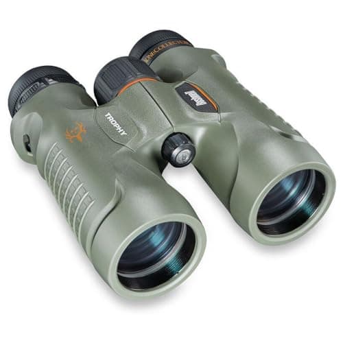 BUSHNELL - Jumelle pour Adultes - Trophy 10x42 - Camo Realgtree - Prsime en Toit - Compacte - Robuste avec revêtement Caoutchouc - Idéale pour Les Voyages - 334210