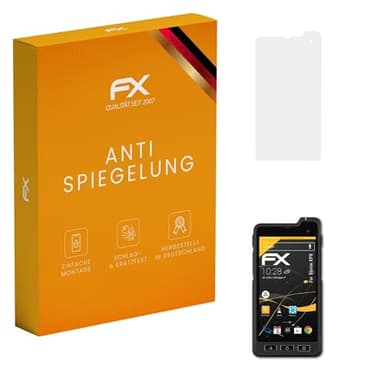 atFoliX Protecteur d'écran compatible avec Sonim XP8 Film Protection d'écran, antiréfléchissant et absorbant les chocs FX Film Protecteur (3X)