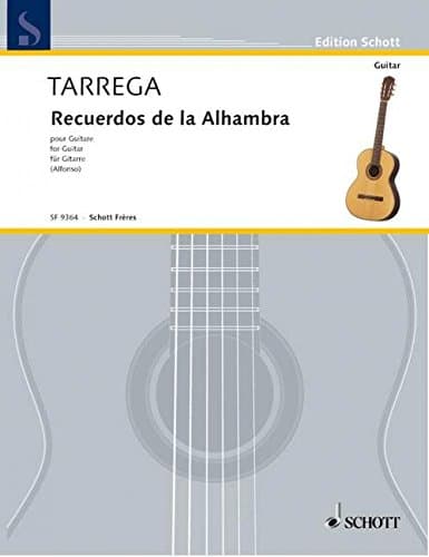 Recuerdos de la Alhambra: Trémolo-Etude. No. 29. guitar.