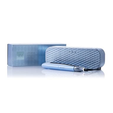 ghd - Lisseur ghd Chronos - Lisseur professionnel, vanity inclus (Bleu Glacier) - Coiffage 3x plus rapide - Pour 2x moins de frisottis - Sans chaleur extrême - Idéal pour tous types de cheveux
