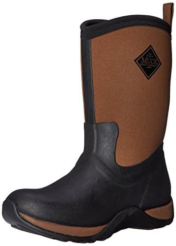 Muck Boots Arctic Weekend Mid, Botte de Neige Femme, Noir/Marron, 36 EU